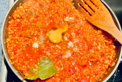 Tomaten-Linsen-Ragout